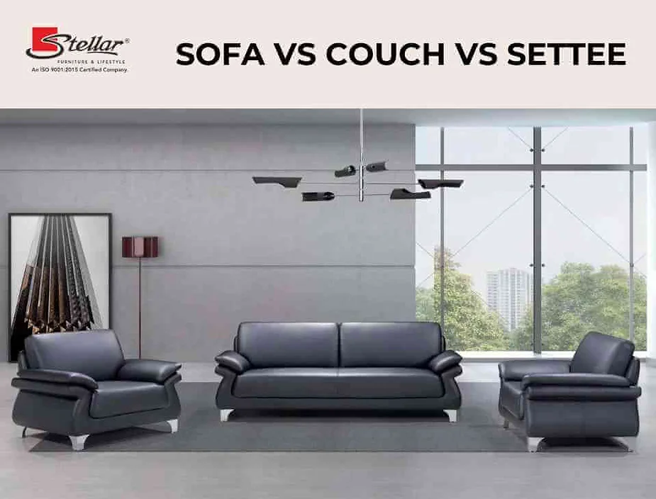 Sofa vs Couch vs Settee