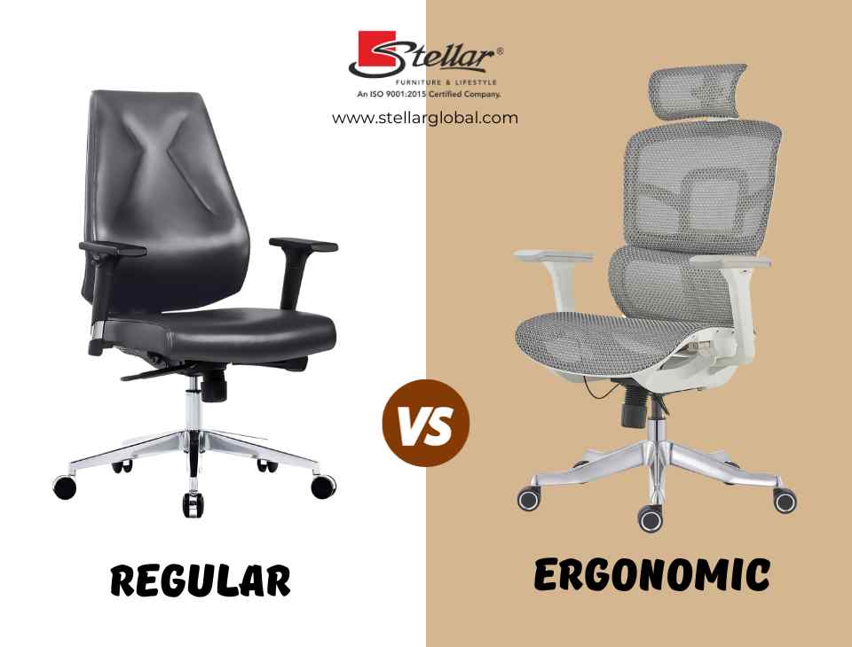 Regular vs Ergonomic Office Chairs